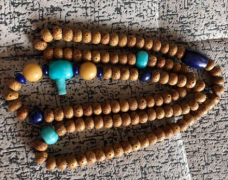 上等菩提佛珠手串转让（含青晶、绿松等）